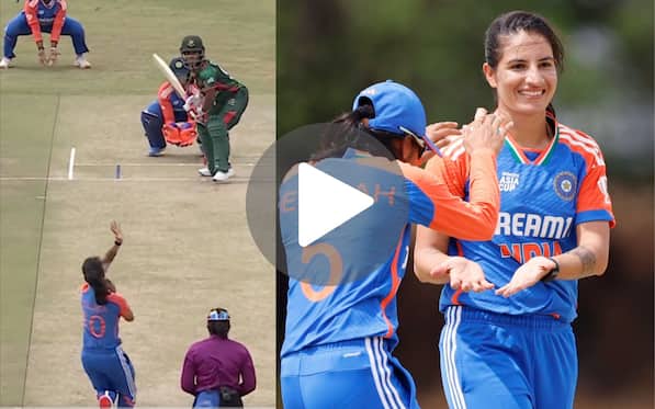 [Watch] Renuka Singh Completes 50 T20I Wickets With A Magical Spell In Women's Asia Cup Semi-Final vs BAN